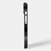 Black White Horse Case-Mate iPhone Hülle (Rückseite / Links)