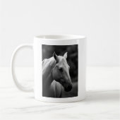 Black White Horse Kaffeetasse (Links)