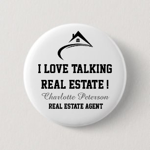 Black & White Immobilien Button