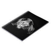 Black & White Jaguar Notizblock (Linke Seite)