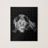Black & White Jaguar Puzzle (Vertikal)