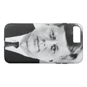 Black & White JFK John F. Kennedy Case-Mate iPhone Hülle (Rückseite (Horizontal))