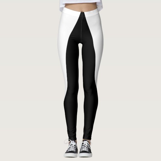 Black&White Leggings (Vorderseite)
