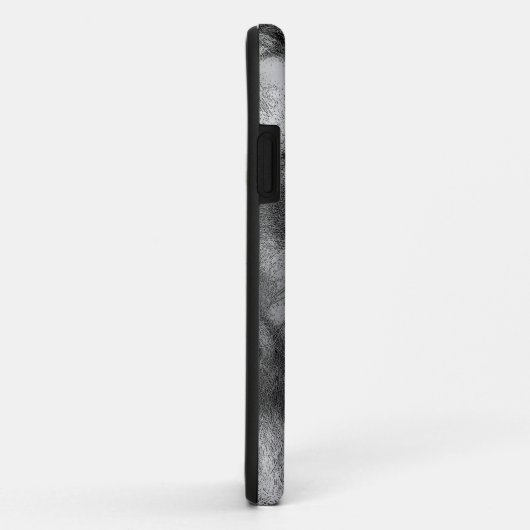 Black White Lion Case-Mate iPhone Hülle (Hinten/Rechts)