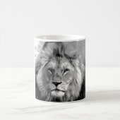 Black White Lion Kaffeetasse (Mittel)