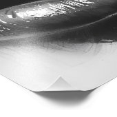 Black & White Lips Collage Photo Enlargement Fotodruck (Ecke)