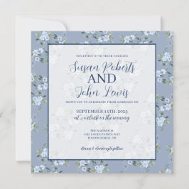 Black & White Modern Wedding Invitation Einladung