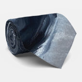 Black & White Movie Neck Tie Krawatte (Gerollt)