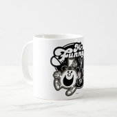 Black & White Mr. Funny Kaffeetasse (Vorderseite Links)