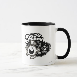 Black & White Mr. Funny Tasse