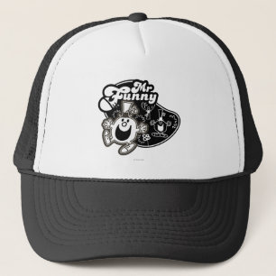 Black & White Mr. Funny Truckerkappe