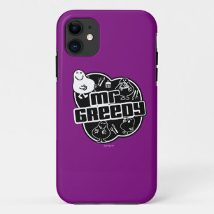 Black & White Mr. Greedy Case-Mate iPhone Hülle