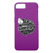 Black & White Mr. Greedy Case-Mate iPhone Hülle (Rückseite)