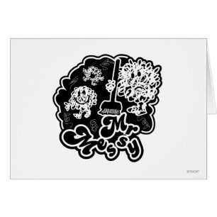 Black & White Mr. Messy Cleaning