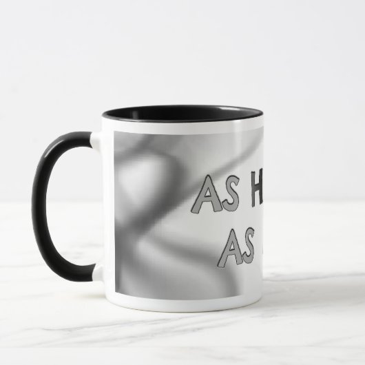 Black & White Mug Tasse (Links)