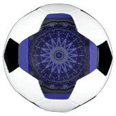 Black White n Purple Soccer Ball (Gedreht)