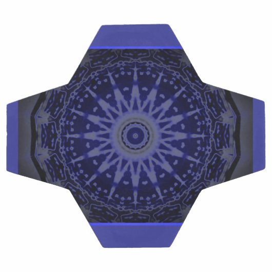 Black White n Purple Soccer Ball (Flach)