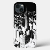 Black & White New York Case-Mate iPhone Hülle (Rückseite)