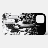Black & White New York Case-Mate iPhone Hülle (Rückseite (Horizontal))