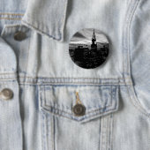 Black & White New York City Midtown Button (Beispiel)