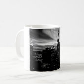Black & White New York City Midtown Kaffeetasse (Vorderseite Links)