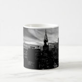 Black & White New York City Midtown Kaffeetasse (Mittel)