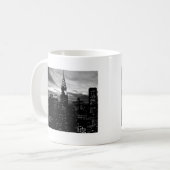 Black & White New York City Midtown Kaffeetasse (Vorderseite Links)
