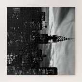 Black & White New York City Midtown Puzzle (Horizontal)