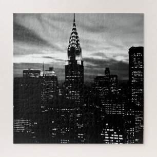 Black & White New York City Midtown Puzzle