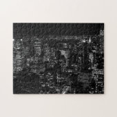 Black & White New York City Puzzle (Horizontal)