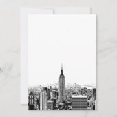 Black & White New York Einladung (Vorderseite)