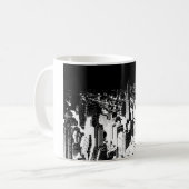 Black & White New York Kaffeetasse (Vorderseite Links)