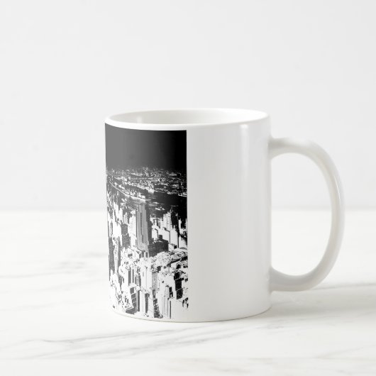Black & White New York Kaffeetasse (Rechts)