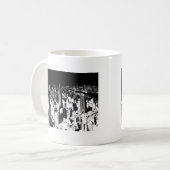 Black & White New York Kaffeetasse (Vorderseite Links)