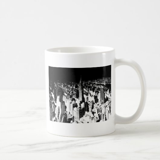 Black & White New York Kaffeetasse (Rechts)