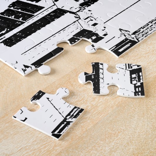 Black & White New York Puzzle (Seite)