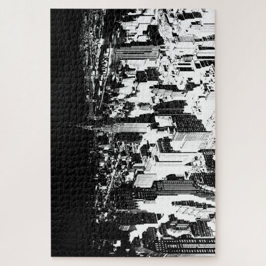 Black & White New York Puzzle (Vertikal)