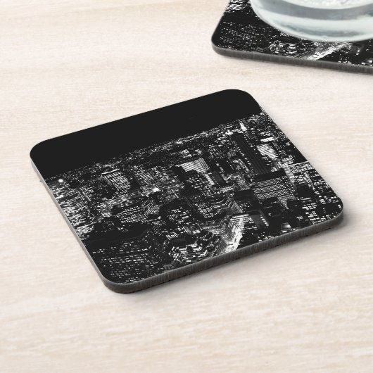 Black & White New York Untersetzer (Linke Seite)
