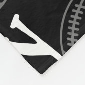 Black & White Novelball Fleece Blanket (Ecke)