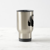 Black & White Panda Reisebugs Reisebecher (Mittel)