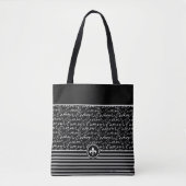 Black & White "Paris Dreaming" Tasche (Vorderseite)