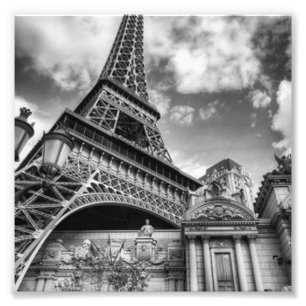 Black & White Paris Fotodruck
