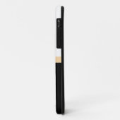 Black White Personalized Hustle Boss Babe Case-Mate iPhone Hülle (Hinten/Links)