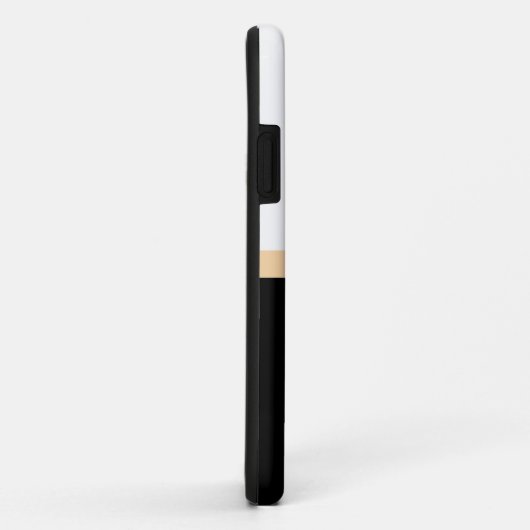 Black White Personalized Hustle Boss Babe Case-Mate iPhone Hülle (Hinten/Rechts)