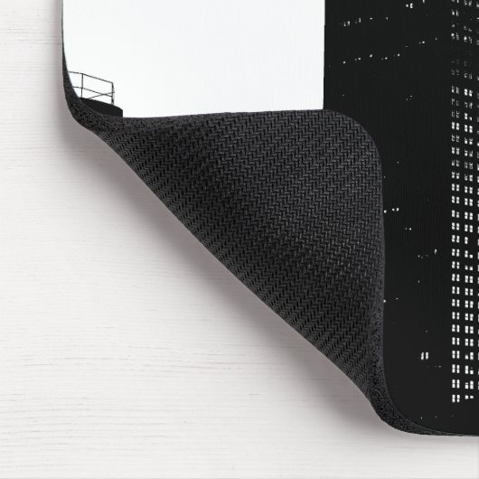 Black & White Pop New York Mousepad (Ecke)