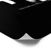 Black & White Pop New York Poster (Ecke)