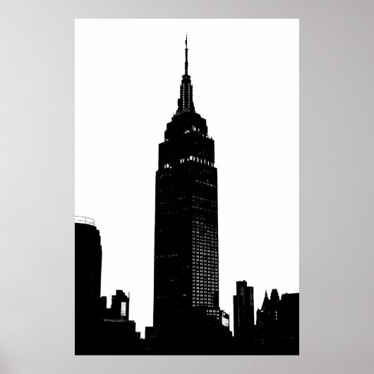 Black & White Pop New York Poster (Vorne)
