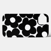 Black & White Retro Daisies #1 #decor #art Case-Mate iPhone Hülle (Rückseite (Horizontal))