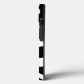 Black & White Retro Daisies #1 #decor #art Case-Mate iPhone Hülle (Rückseite / Links)