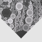 Black&White Retro Muster Seidenpapier (Ausschnitt)